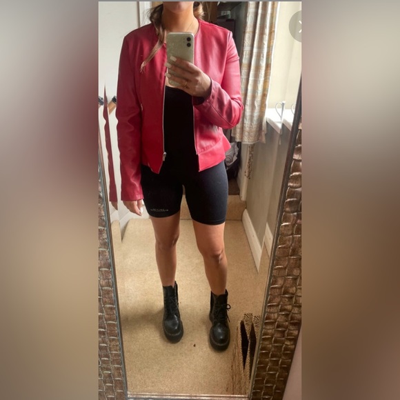 Zara faux leather jacket - Picture 3 of 4